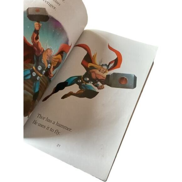 Marvel World Of Reading Level 1 Books Set: The Mighty Avengers & The Invincible - Picture 4 of 5